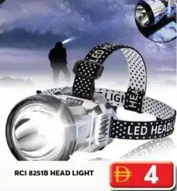 Grand Hyper Market RCI 8251B HEAD LIGHT offer