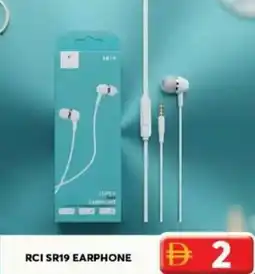 Grand Hyper Market RCI SR19 EARPHONE offer