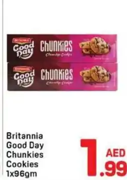 Day To Day Britannia good day chunkies cookies offer