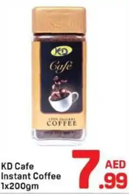 Day To Day KD Cafe Instant Coffee offer