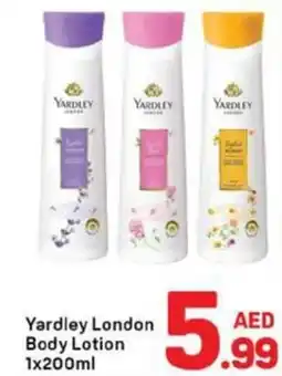 Day To Day Yardley London Body Lotion offer