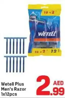 Day To Day Wetell Plus Men's Razor offer
