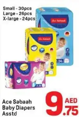 Day To Day Ace Sabaah Baby Diapers Asstd offer