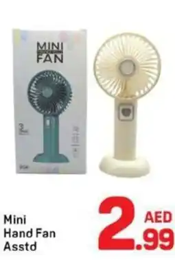 Day To Day Mini Hand Fan Asstd offer