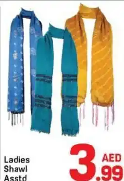 Day To Day Ladies Shawl Asstd offer