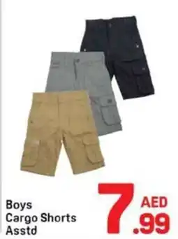 Day To Day Boys cargo shorts asstd offer