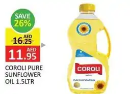 Al Madina Coroli pure sunflower oil offer