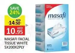 Al Madina Masafi facial tissue white offer