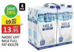Al Madina Nadec uht milk full fat offer