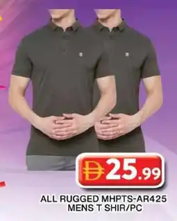 Grand Hyper Market ALL RUGGED MHPTS-AR425 MENS T SHIR/PC offer