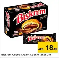 Nesto Biskrem Cocoa Cream Cookie offer