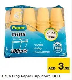 Nesto Chun Fing Paper Cup offer