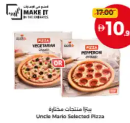 Union Coop Uncle Mario Selected Pizza offer