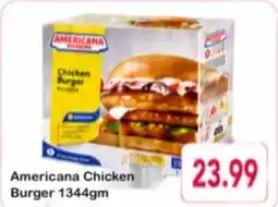 Rawabi Market Americana Chicken Burger offer