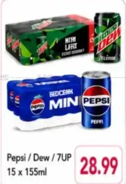 Rawabi Market Pepsi / dew / 7up offer
