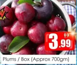 Amber Plums/Box offer