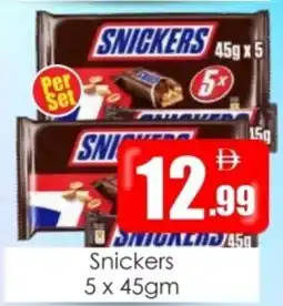 Amber Snickers offer