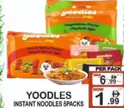 Friday Center Yoodles instant noodles offer