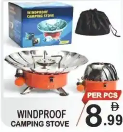 Friday Center Windproof camping stove offer