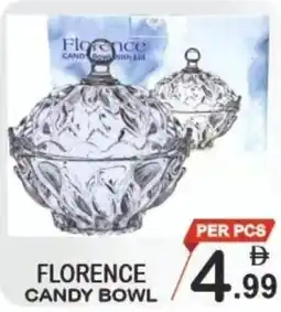 Friday Center Florence candy bowl offer
