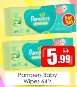 Amber Pampers Baby Wipes offer
