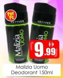 Amber Malizia Uomo Deodorant offer