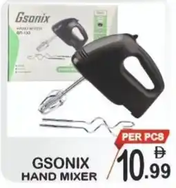Friday Center Gsonix hand mixer offer
