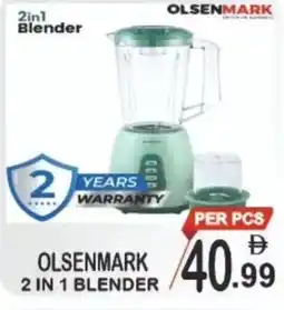 Friday Center Olsenmark 2 in 1 blender offer