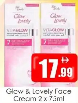 Amber Glow & Lovely Face Cream offer