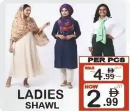 Friday Center Ladies shawl offer