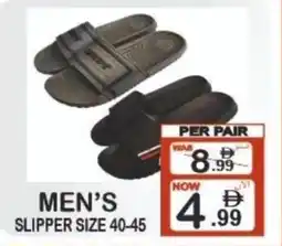 Friday Center Men's slipper size 40-45 offer