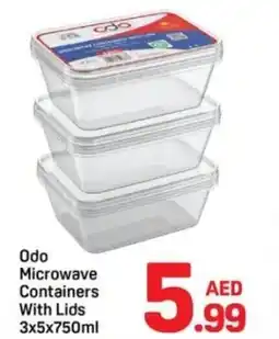 Day To Day Odo Microwave Containers With Lids offer