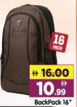 Al Madina Hypermarket BackPack 16" offer