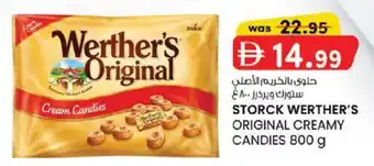 KM Trading Storck werther's original creamy candies offer