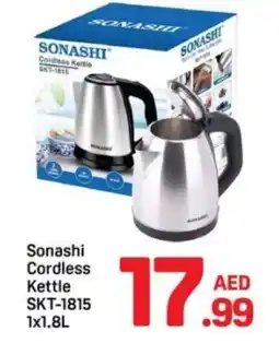 Day To Day Sonashi Cordless Kettle SKT-1815 offer