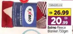 Al Madina Hypermarket Eximo Fleece Blanket offer