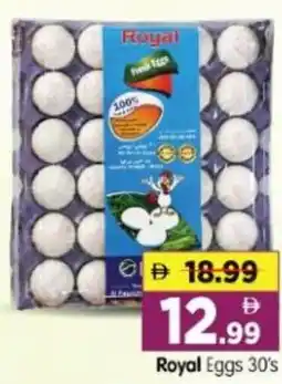 Al Madina Hypermarket Royal Eggs 30's offer
