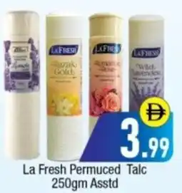 Bluemart La Fresh Permuced Talc offer