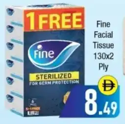 Bluemart Fine Facial 2X Tissue 130x2 Ply offer