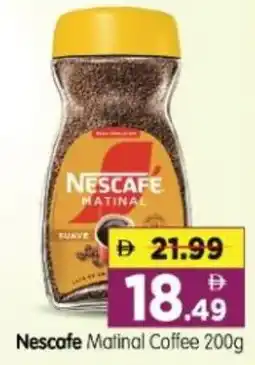 Al Madina Hypermarket Nescafe Matinal Coffee offer