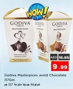 Nesto Godiva Masterpices asstd Chocolate offer