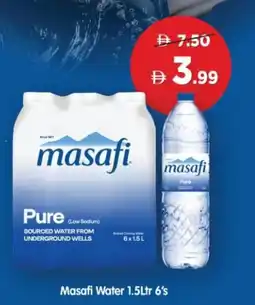 Al Madina Hypermarket Masafi Water 6's offer