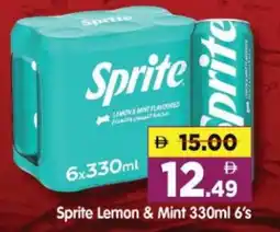 Al Madina Hypermarket Sprite Lemon & Mint 6's offer