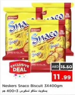 Nesto Neskers Snaco Biscuit offer