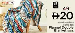Nesto Home Tag Flannel Double Blanket offer