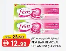 KM Trading Fem hair removal cream offer