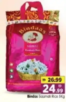 Al Madina Hypermarket Bindas Basmati Rice offer