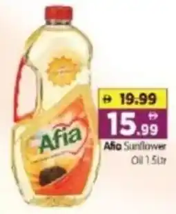 Al Madina Hypermarket Afia Sunflower Oil offer