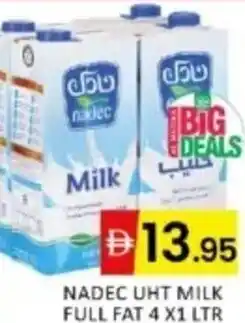 Al Madina Hypermarket Nadec uht milk full fat offer