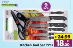 Al Madina Hypermarket Kitchen Tool Set 9Pcs offer